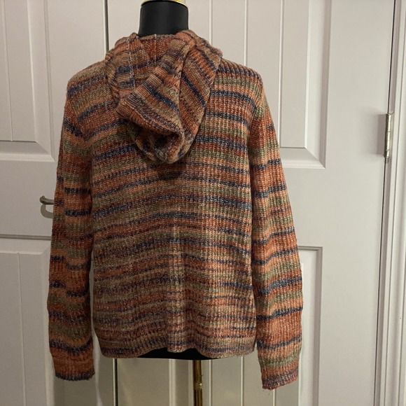 Charlie B Women SpaceDye‎ Zip up Sweater - Picture 6 of 7